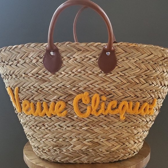 Veuve Clicquot Bags Veuve Clicquot Champagne Seagrass Straw Basket